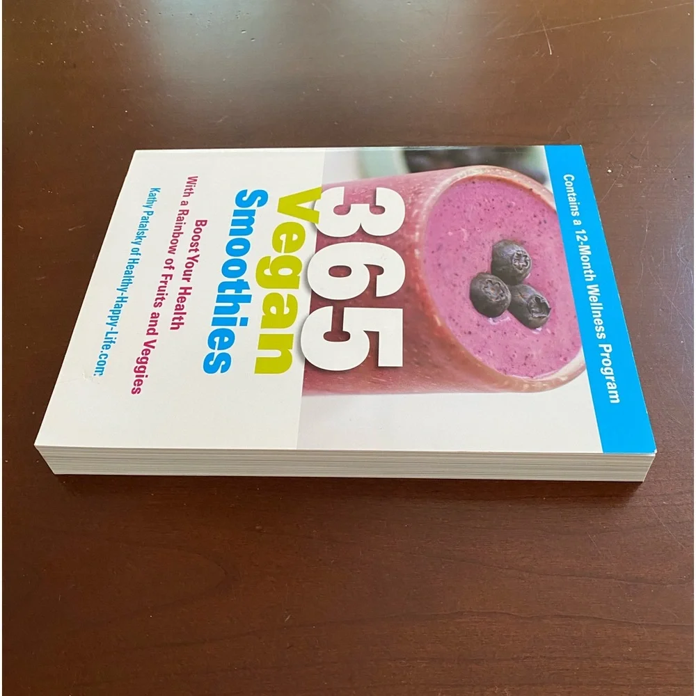 365 Vegan Smoothies Book.